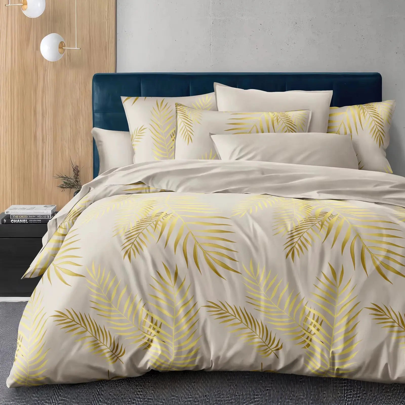 Thickened Quilt Cover Set: 1 Quilt Cover + 2 Pillowcases, Polyester Fiber Pearlescent Printed Quilt Cover 3-Piece Set, Ultra-Soft and Comfortable Polyester Breathable Bedding, Multi-Color Duvet Set, Suitable for Bedroom and Guest Room (1 Bedspread + 2 Pillowcases, Does Not Include Quilt or Pillow Inserts), Zippered Quilt Cover + Pocket Pillowcases