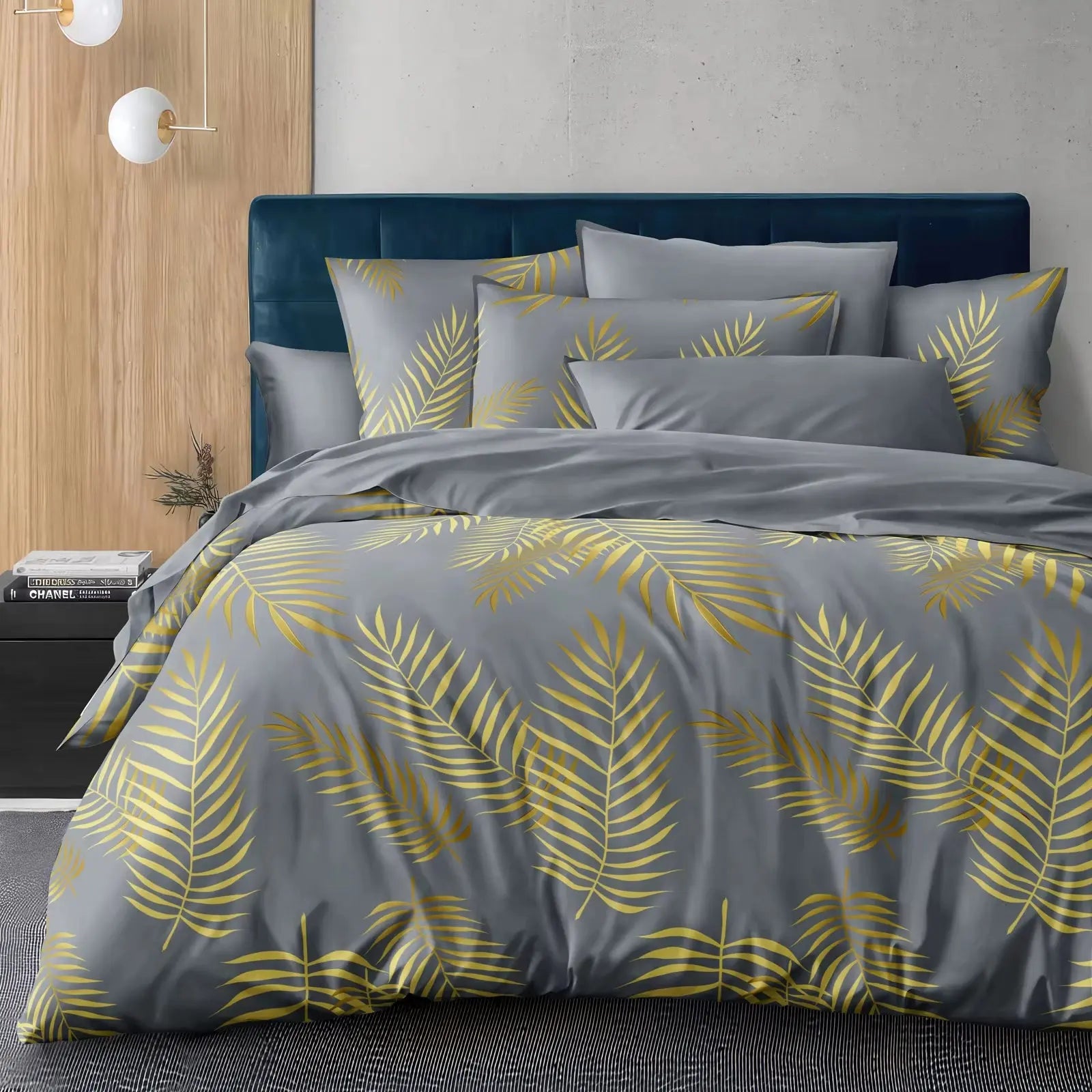 Thickened Quilt Cover Set: 1 Quilt Cover + 2 Pillowcases, Polyester Fiber Pearlescent Printed Quilt Cover 3-Piece Set, Ultra-Soft and Comfortable Polyester Breathable Bedding, Multi-Color Duvet Set, Suitable for Bedroom and Guest Room (1 Bedspread + 2 Pillowcases, Does Not Include Quilt or Pillow Inserts), Zippered Quilt Cover + Pocket Pillowcases